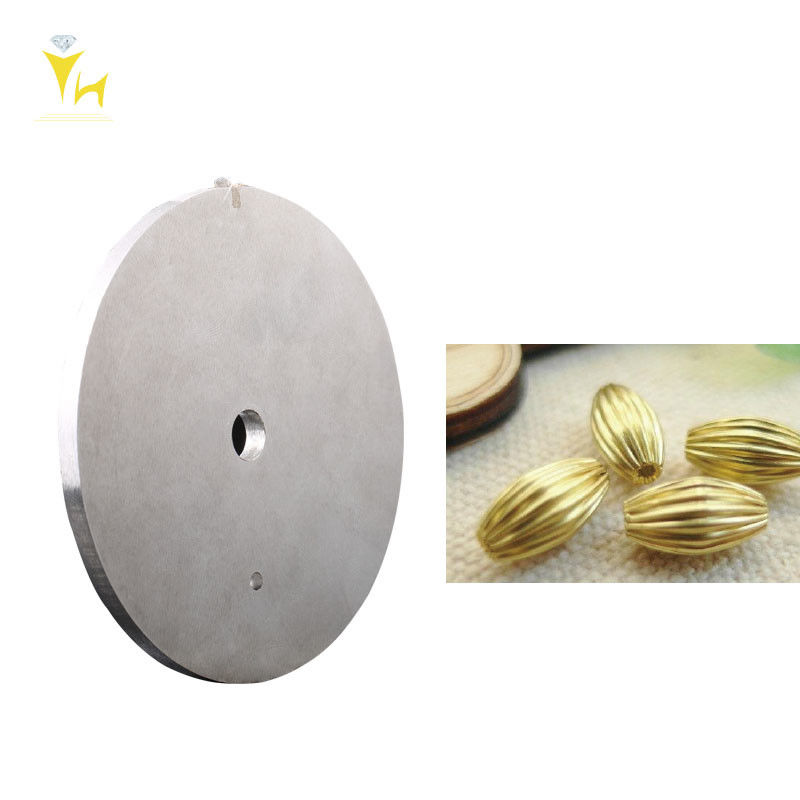 ND CVD Diamond Faceting Tools 6.0mm Disk For CNC Ball Chain Machine